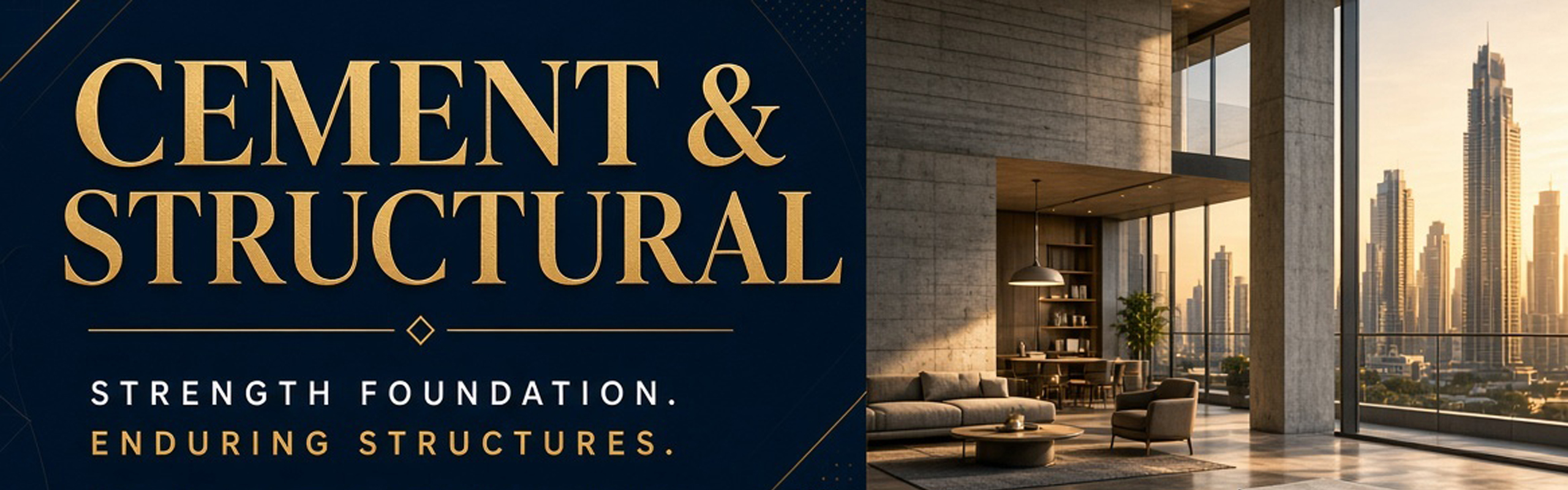 Cement and structural materials