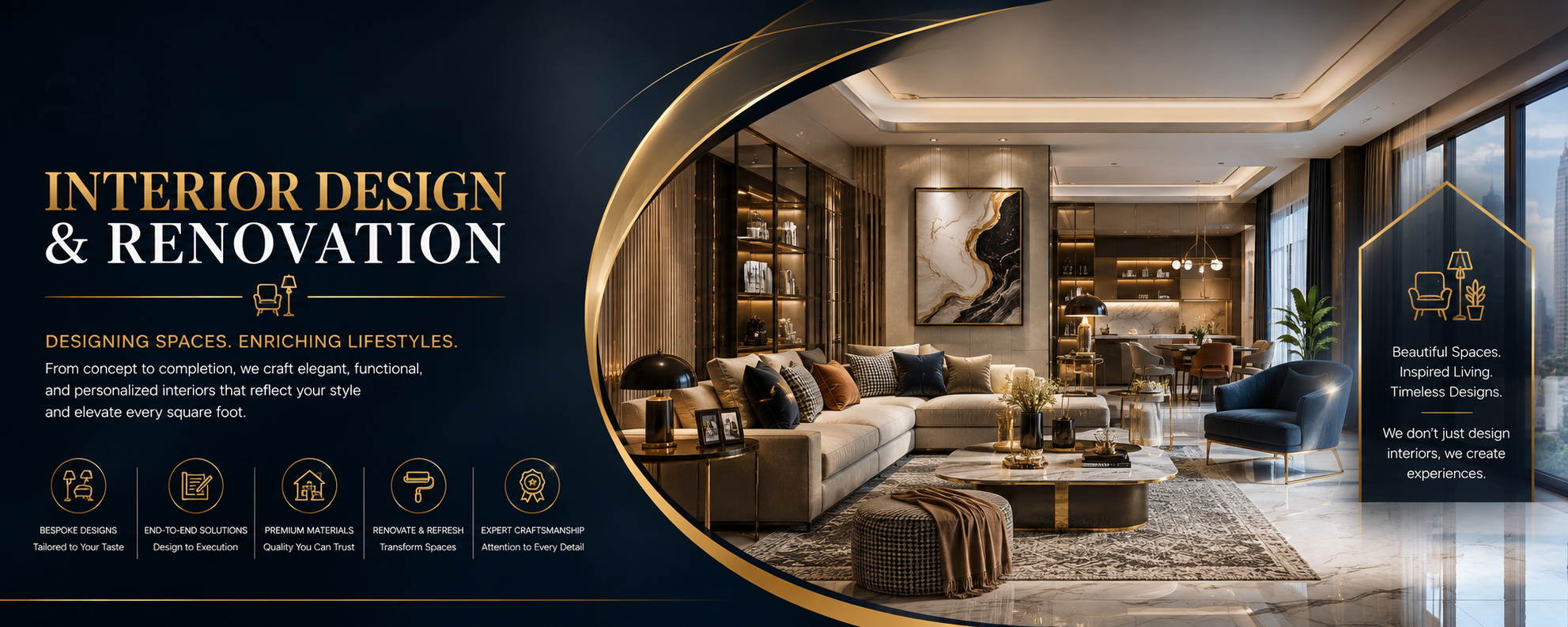 Interior design and renovation