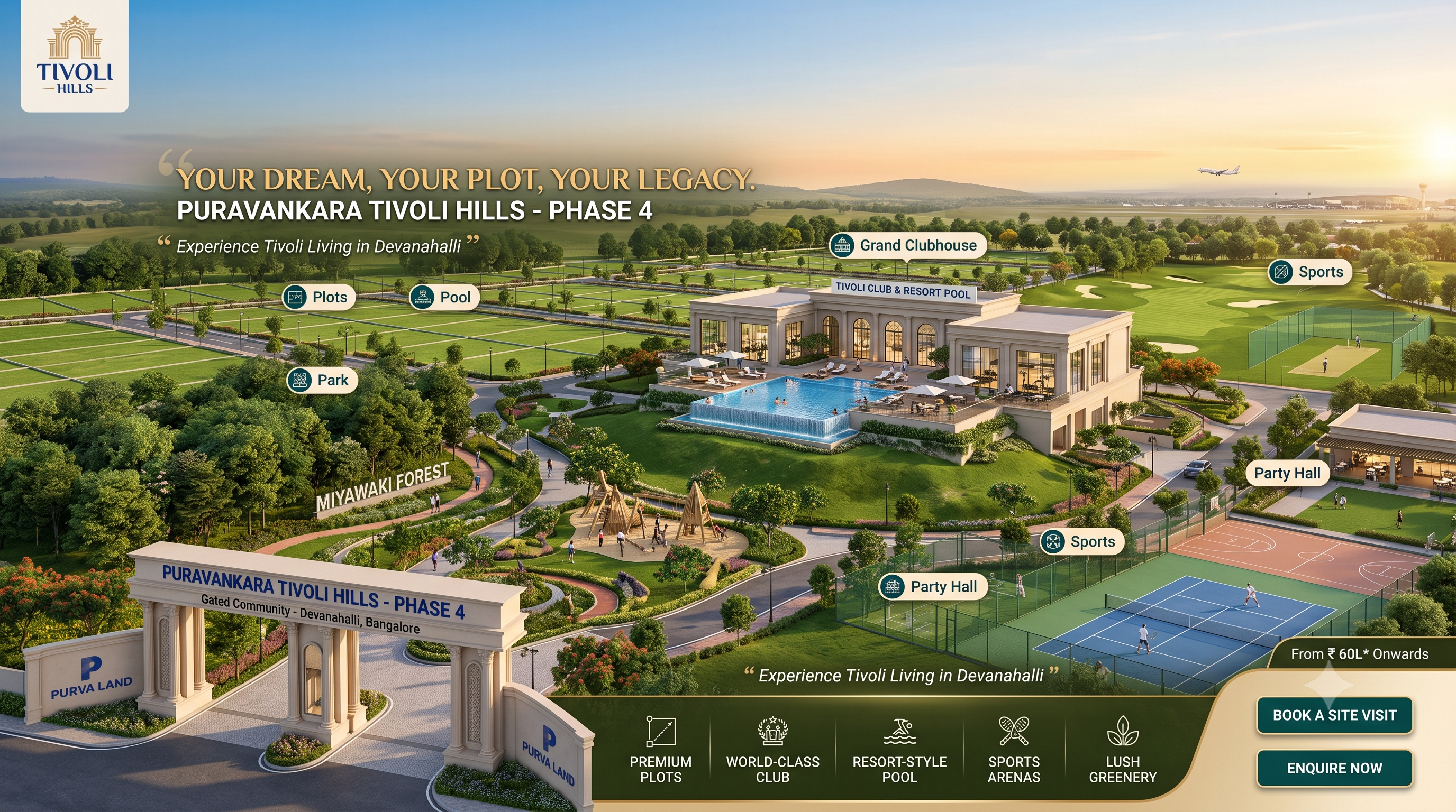 Puravankara Tivoli Hills Phase 4, Devanahalli, Bangalore